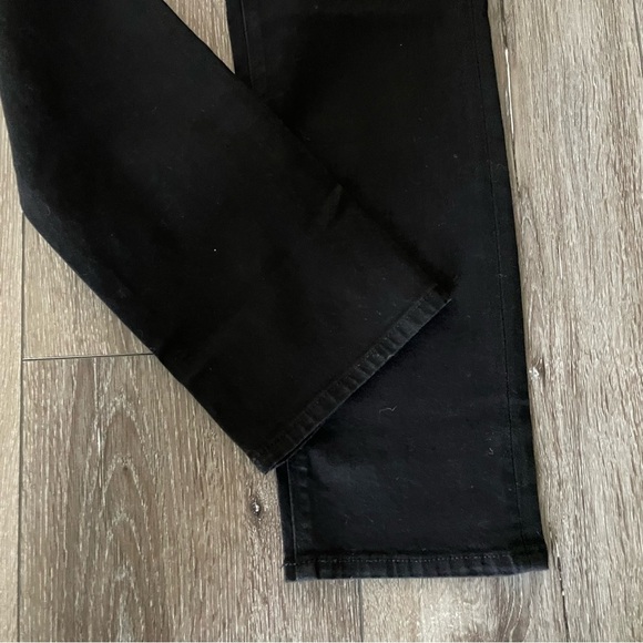 Hudson Ladies' Slim Straight Leg Jean Black Size 4 - Picture 6 of 14